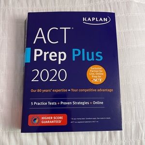 Kaplan ACT Prep Plus book